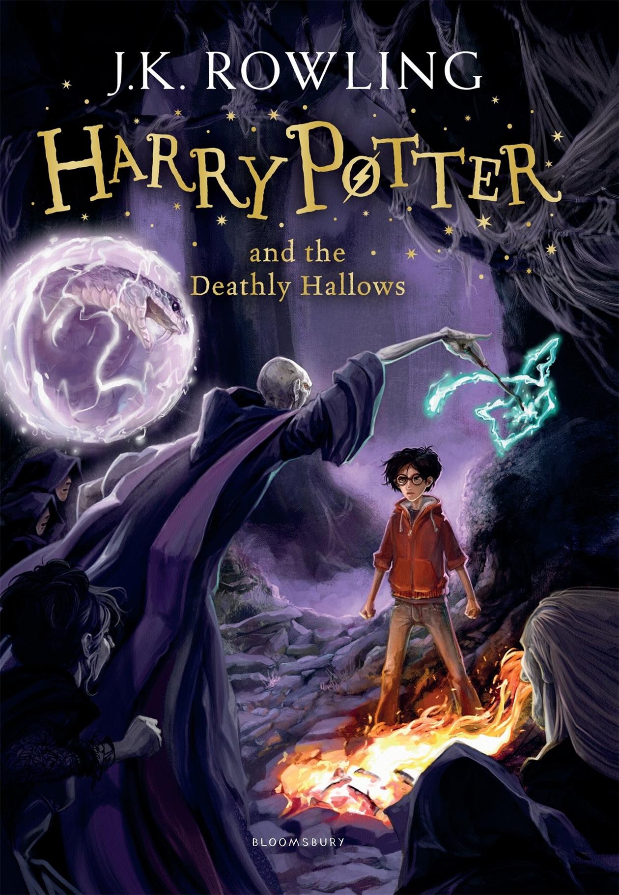 Harry Potter and the Deathly Hallows Novel by J. K. Rowling